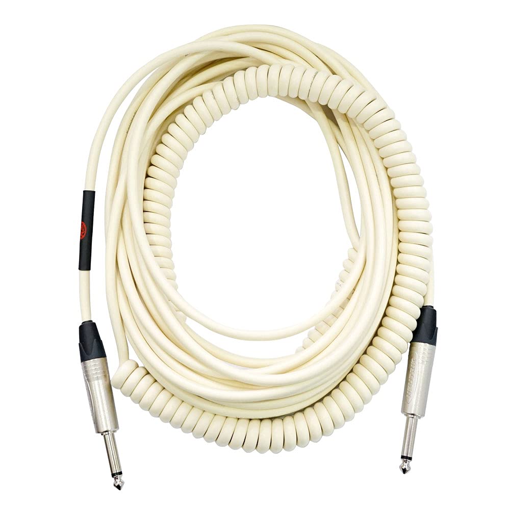 Kaminari Curl Guitar Cable Straight to Striaght 21ft(7m) (Japan Import)