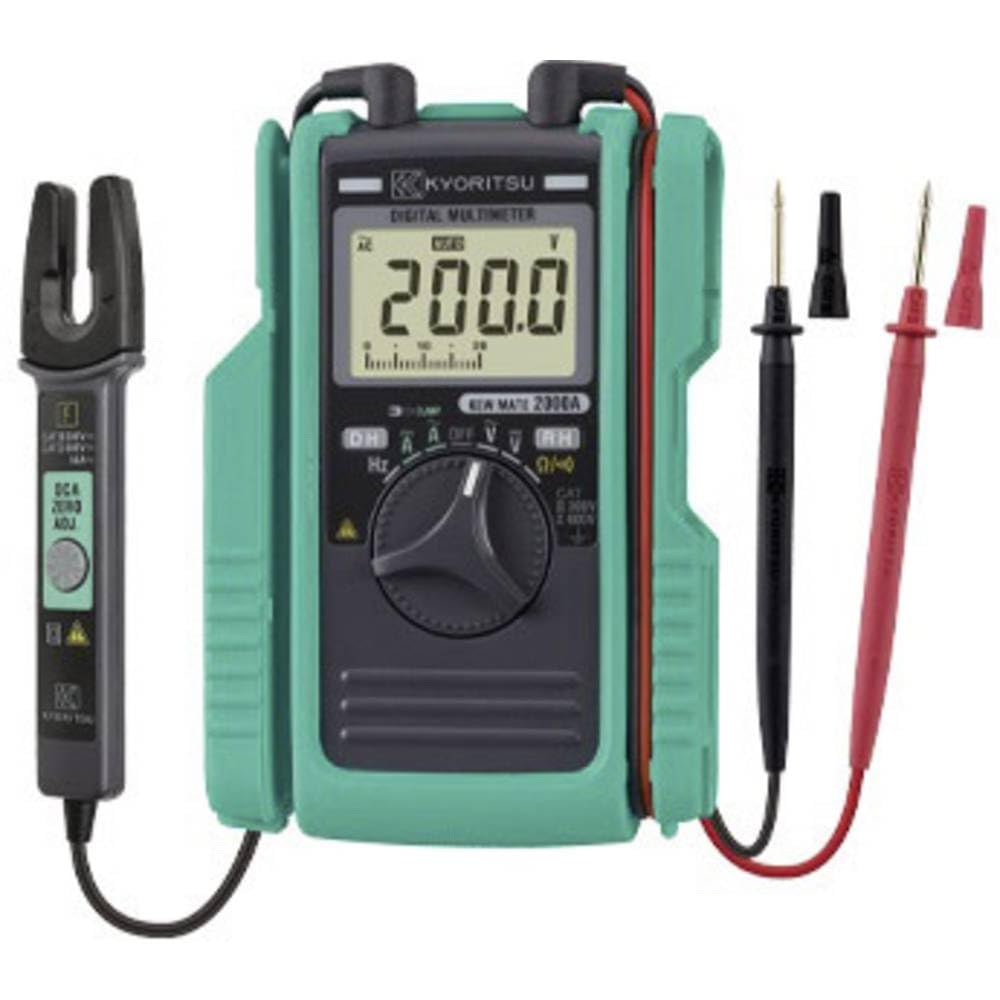Kyoritsu KEW Mate 2000A Digital CAT III 300V CAT II 600V Multimeter Clamp Meter Display (Number of P