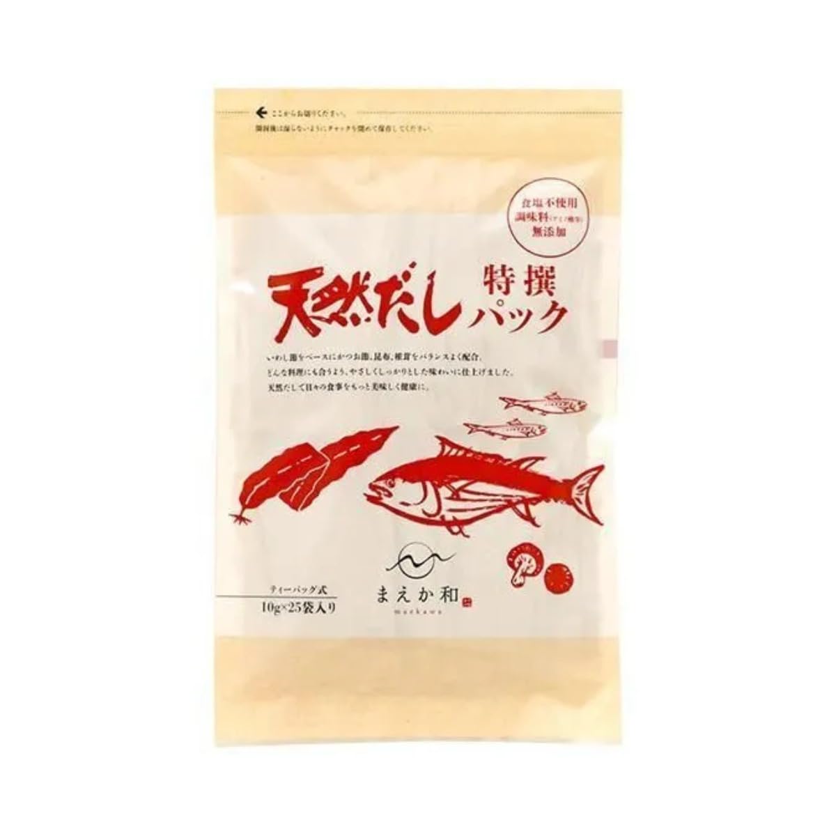 Maekawa-taste　Natural Soup Stock pack, 10gx25P　Special Selection, Japanese Dashi, Product in Japan