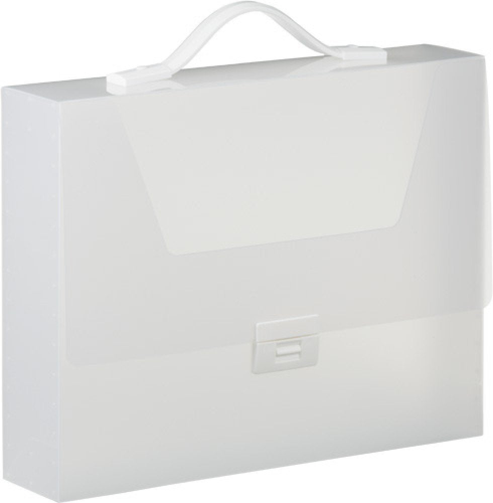 Kingjim 294TSPW Carrying Case, Simply A4, Grip Type, Transparent