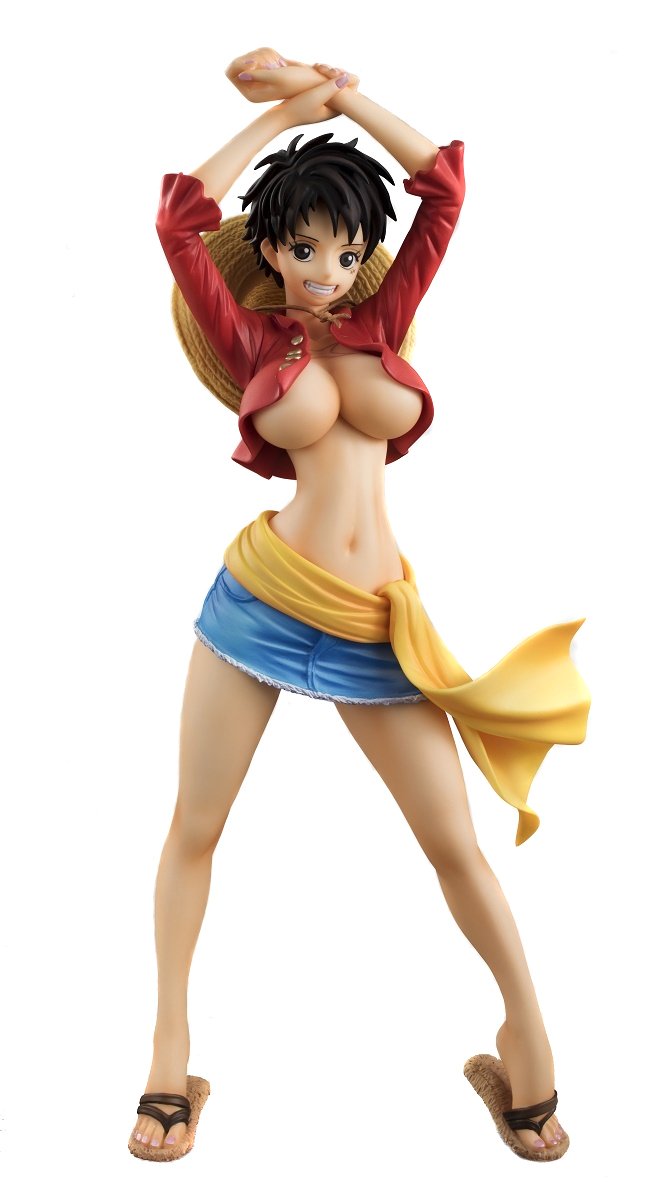 One Piece P.O.P. LIMITED I.R.O Monkey D. Luffy figure Megahouse