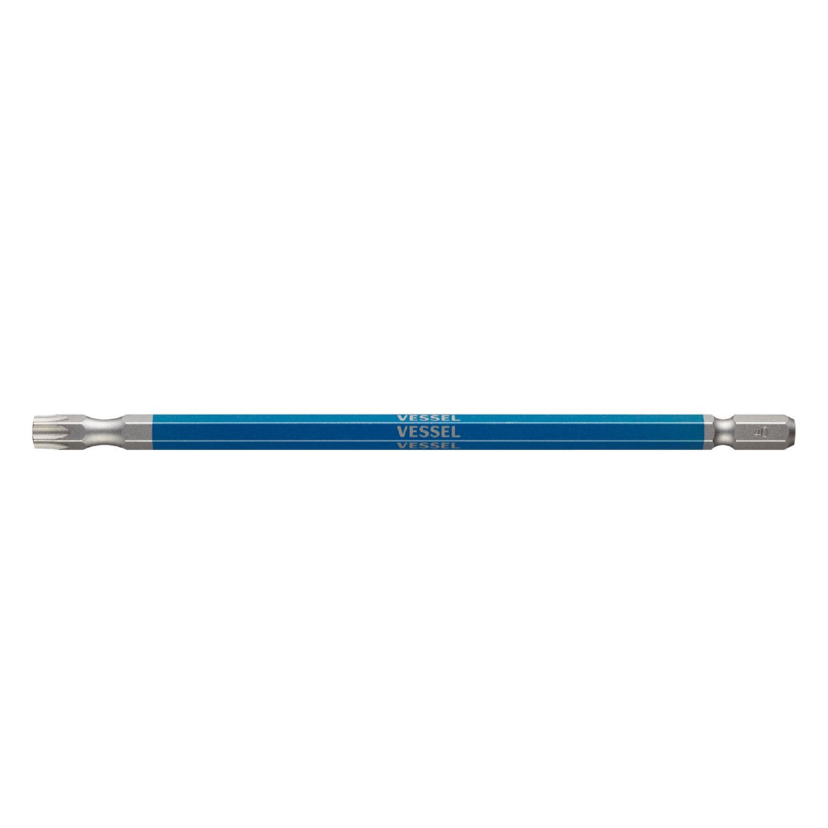 Vessel GSVT40LH Single Head Torx Rigid Bit, Long Type, T40H x 150, 1 Piece