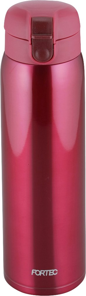 Wahei Freiz Fortec Park RH-1274 One-Touch Stopper Mug Bottle, 27.1 fl oz (800 ml), Red
