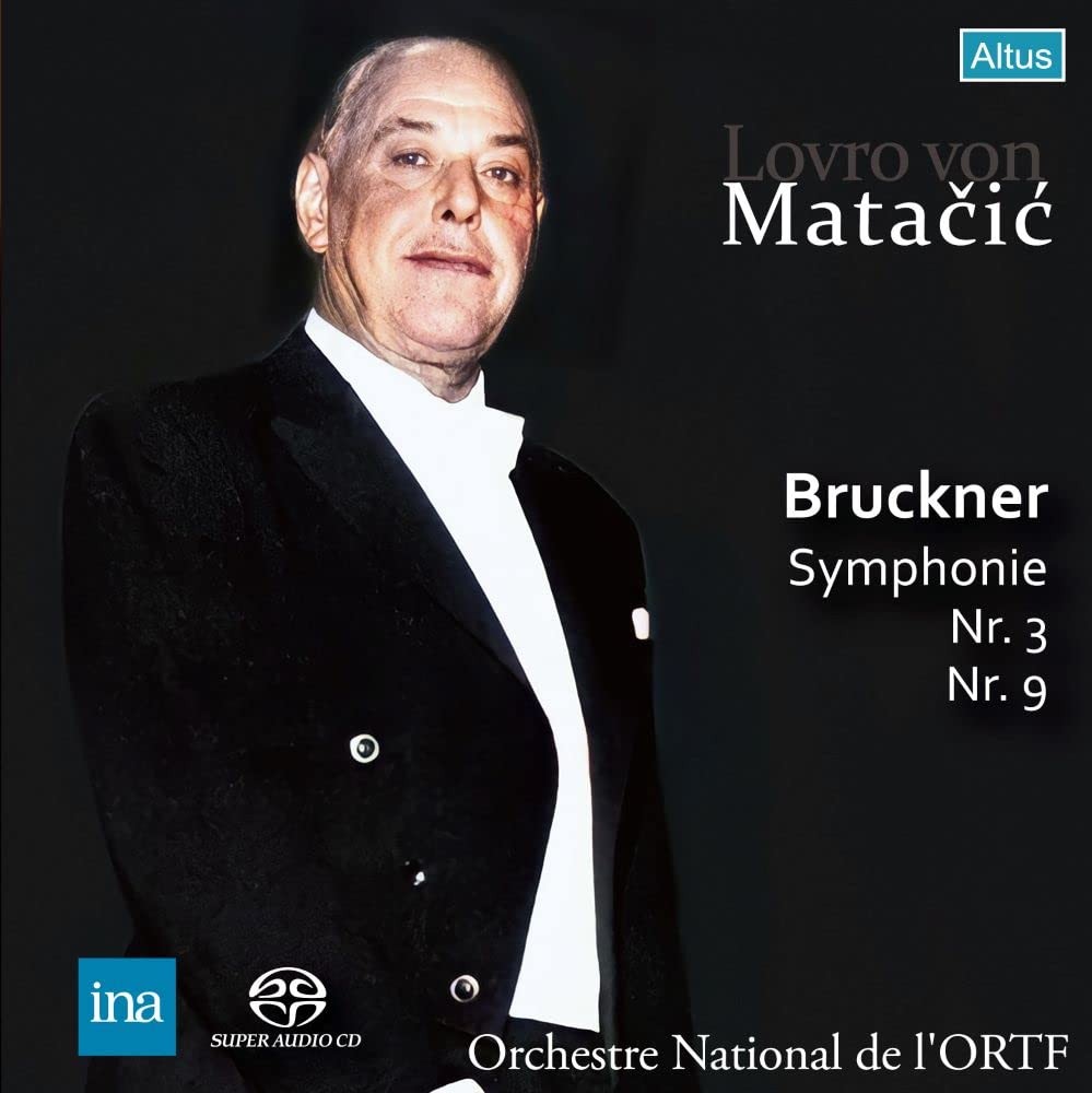 Brookner: Symphony No. 3 & No. 9 / Lovro von Matachichi, French National Orchestra (Bruckner: Symphony 3 & 9 / Lovro von Matačić, Orchestre National de l'ORTF) [SACD Single Layer] [Domestic Press] [Japanese Belt and Instructions Included] [Live]