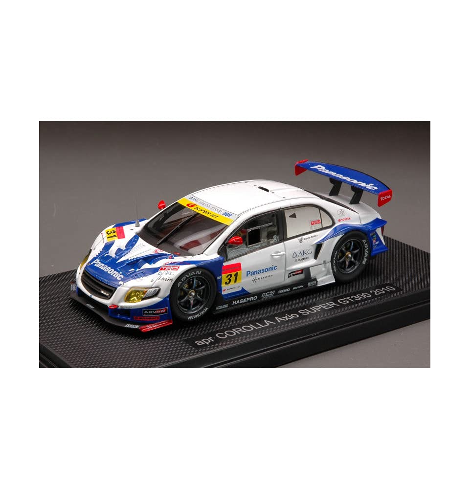 MM P EBBRO 1/43 apr Corolla AxIo 2010 # 31 (Japan Import)