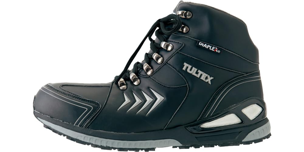 AITOZ AZ-56380 Waterproof Safety Shoes (Mid Cut), Black, 8.5