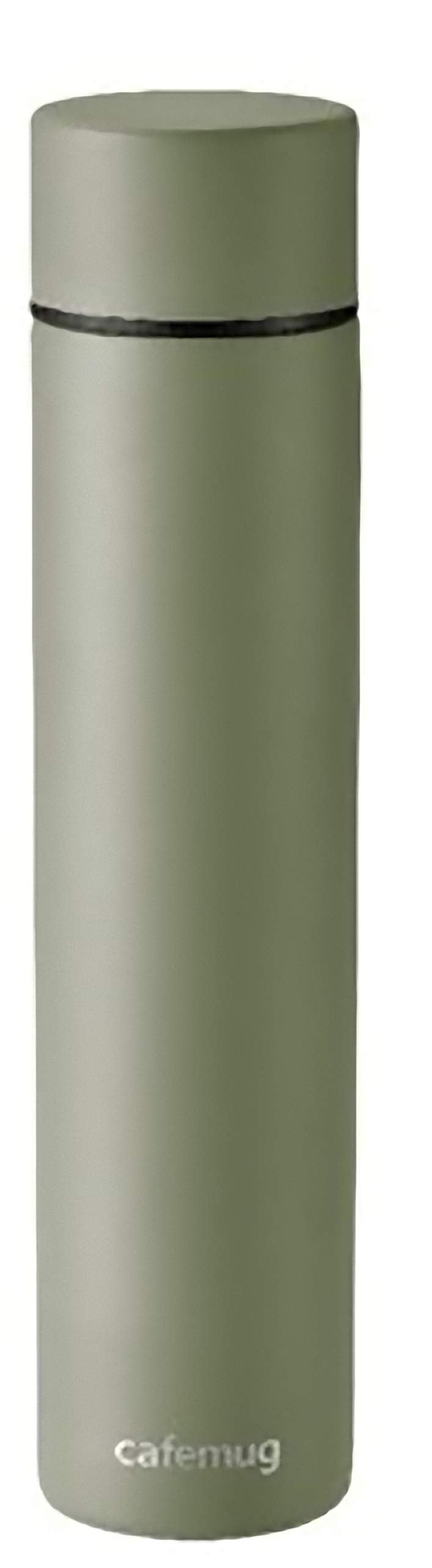 Pearl Metal HB-5334 Smart Slim Mug, 7.1 fl oz (180 ml), Smoky Green, 6.1 fl oz (180 ml)