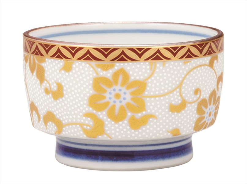 Nakamaru K9-1209 Kyutani Ware Gui Cup White Tetsen