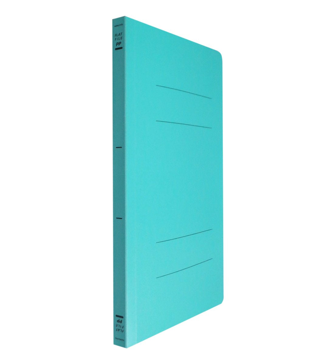 Kokuyo flat file PP cover resin binding tool 2 hole B5 150-sheet green off -H11G