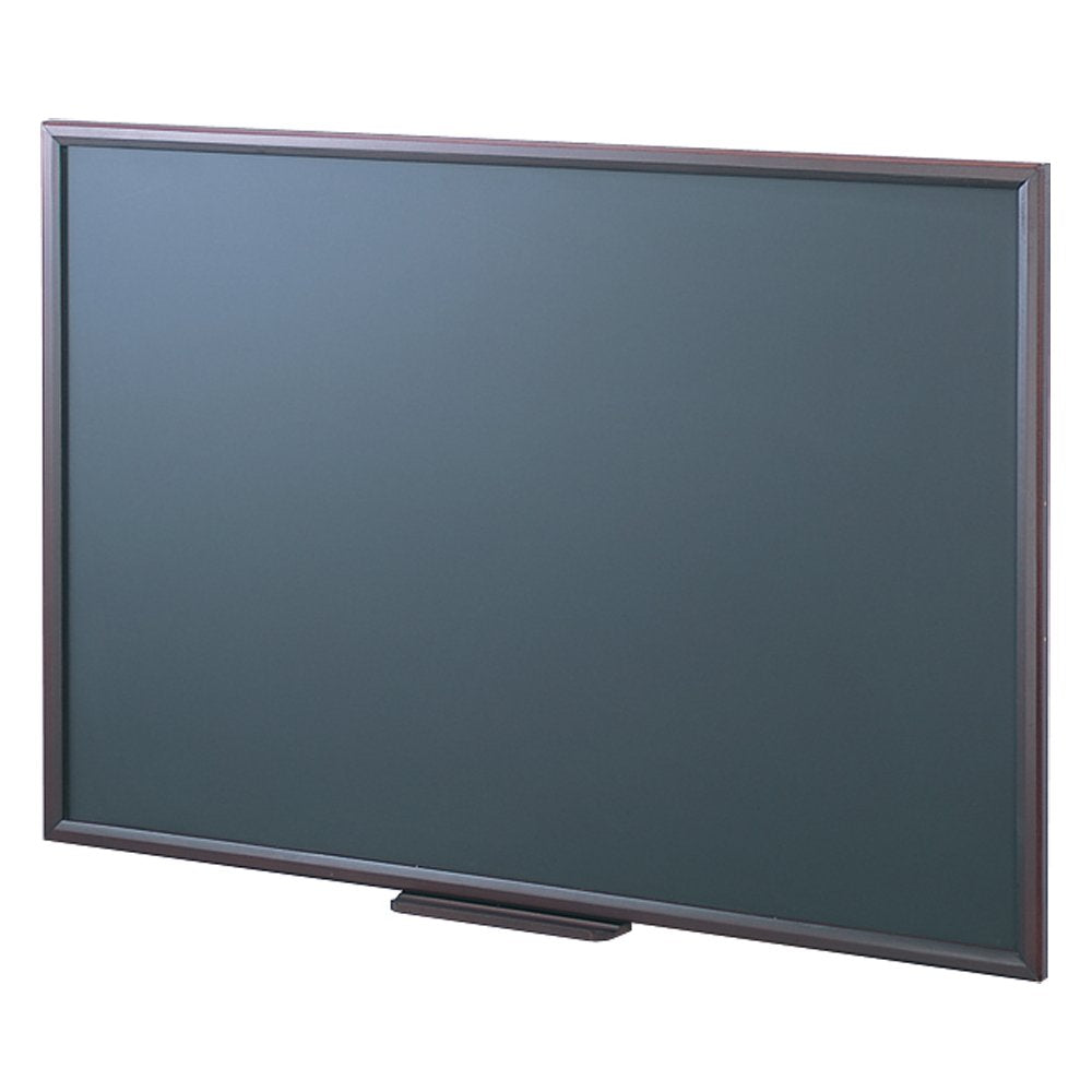 Nakabayashi WCF-9060D Wooden Chalkboard, Large, 35.4 x 23.6 inches (900 x 600 mm), Black