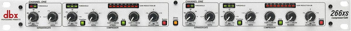【国内正規品】 dbx ディービーエックス コンプレッサーステレオ1U 266xs