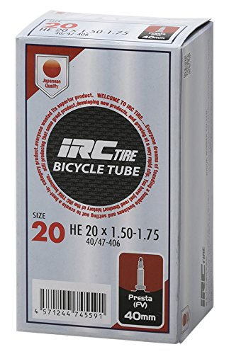 IRC TIRE Bicycle Tube HE 20 x 1.50-1.75 Presta Valve 40mm