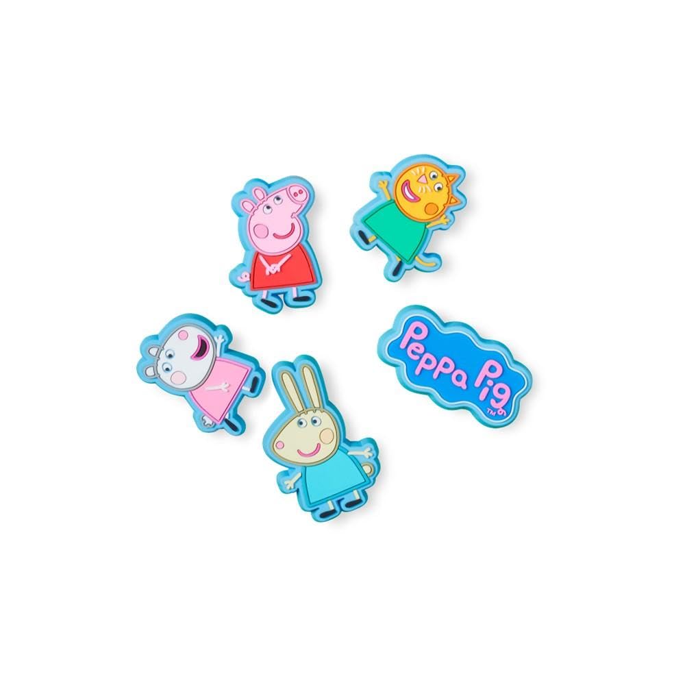 Crocs Jibbitz Characters Peppa Pig 5-Pack One Size
