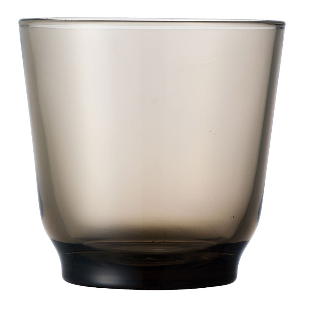Kinto 26873 HIBI Glass Tumbler, 7.8 fl oz (220 ml), Brown