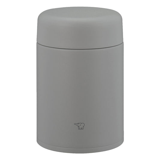 Zojirushi SW-LA52-HM Soup Jar, 17.8 fl oz (520 ml), Dough Size, Dishwasher Safe, Easy to Clean, Seamless Lunch, Wide Mouth, Cloud Gray