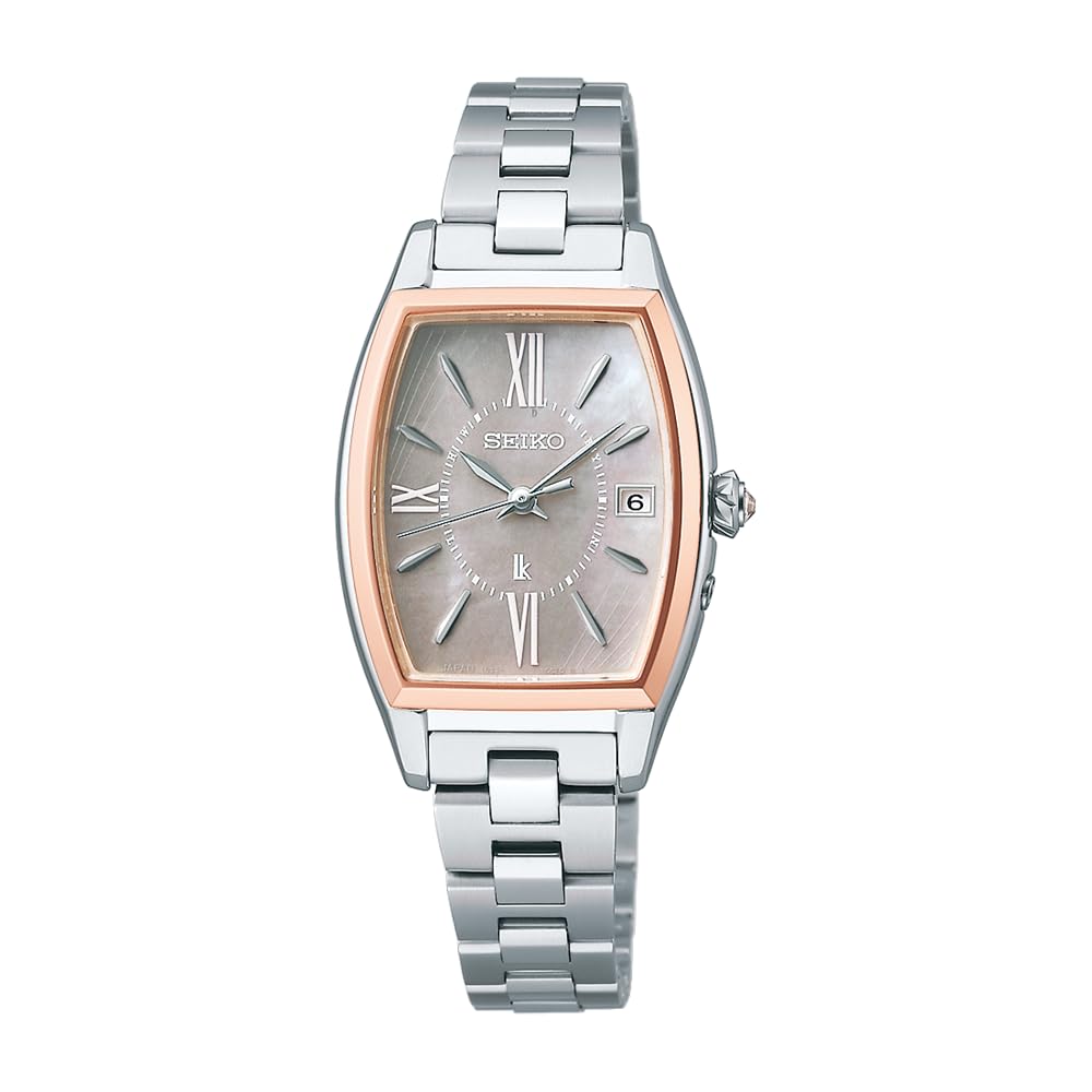 SEIKO SSQW072 [LUKIA Grow Solar Radio Correction Metal Band Ladies] Watch Imported from Japan Feb 2023 Model, gold