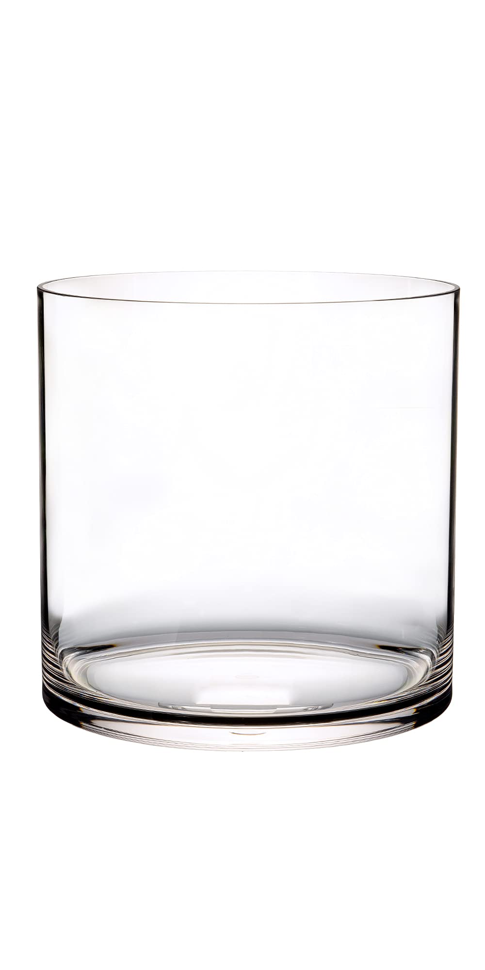 FOYER 2300144 Unbreakable Vase, Flower Base, Polycarbonate, Stylish, Height 11.8 inches (30 cm), Width 11.8 inches (30 cm), Large