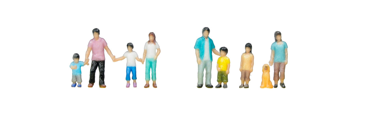 KATO N Gauge Family Diorama Supplies 24-237N