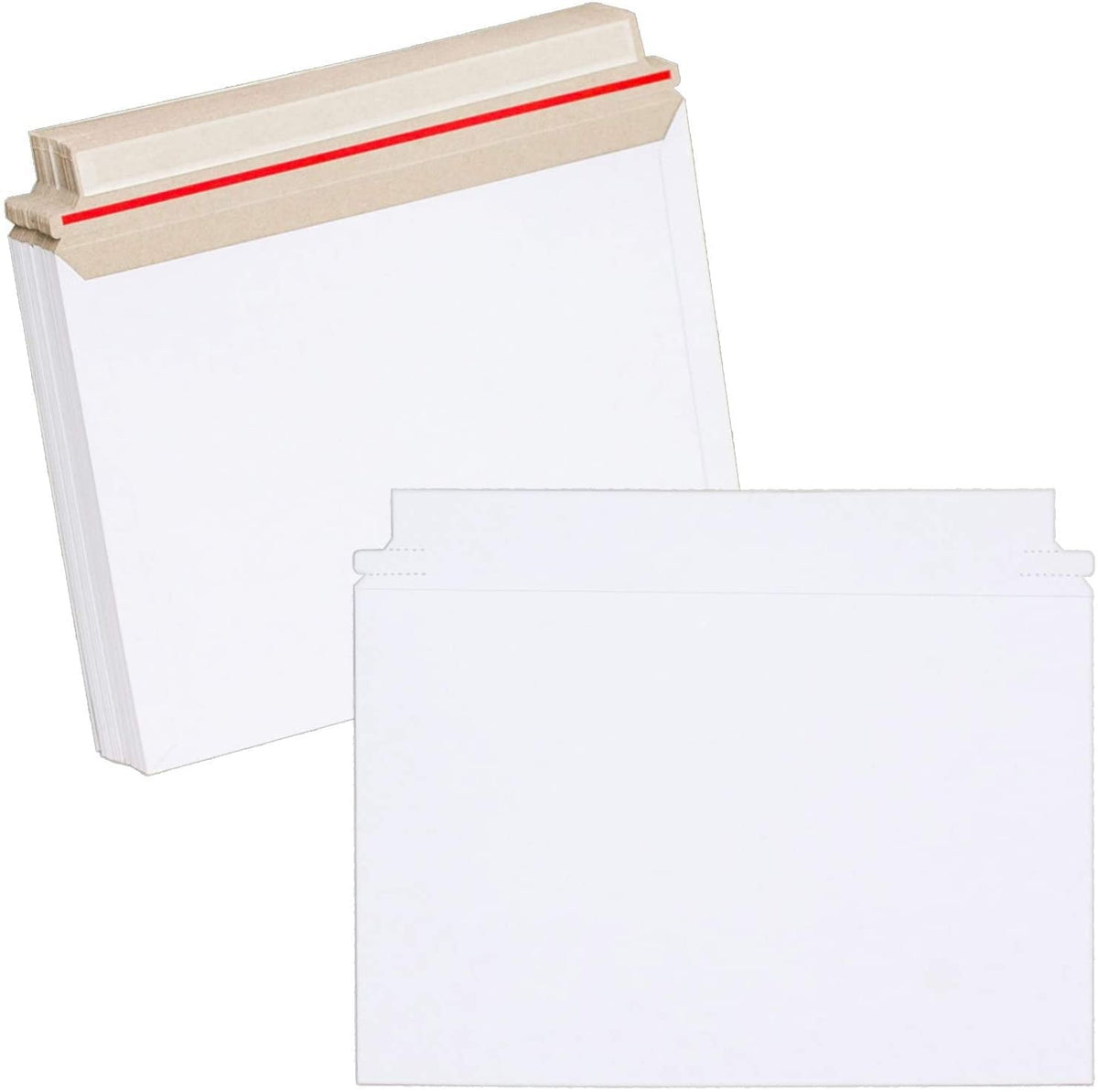 I-S BEN-B5-25 Cardboard Envelopes, B5 Size, 25 Sheets, White