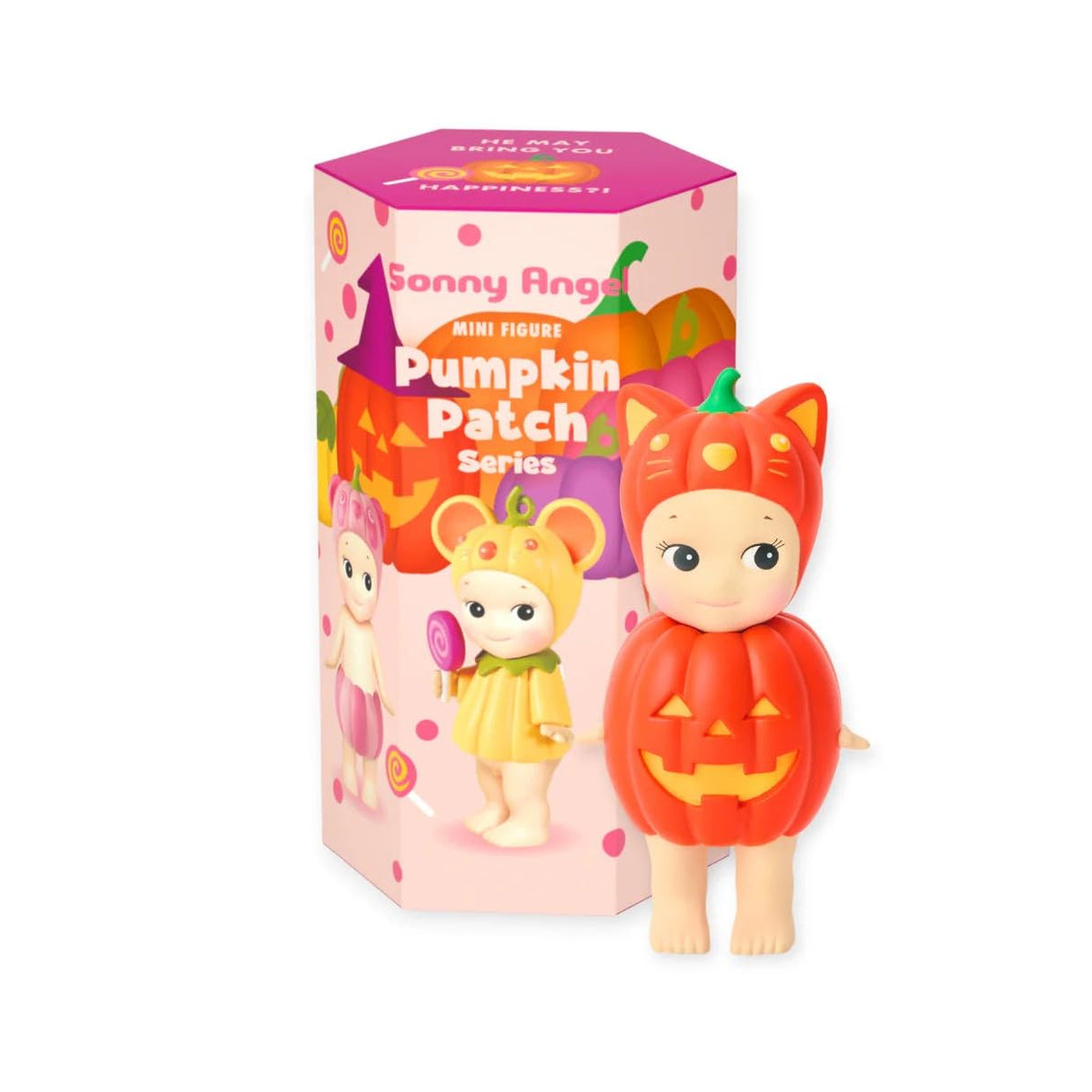 Sonny Angel Pumpkin Patch Series - 1 Sealed Blind Box - Original Limited Edition Mini Figure - One Assorted - No Choice Available