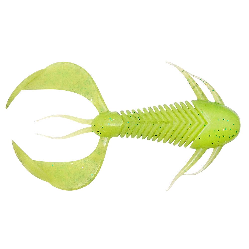 Megabass Rock HOG 2" Chart/Green & Gold Flakes