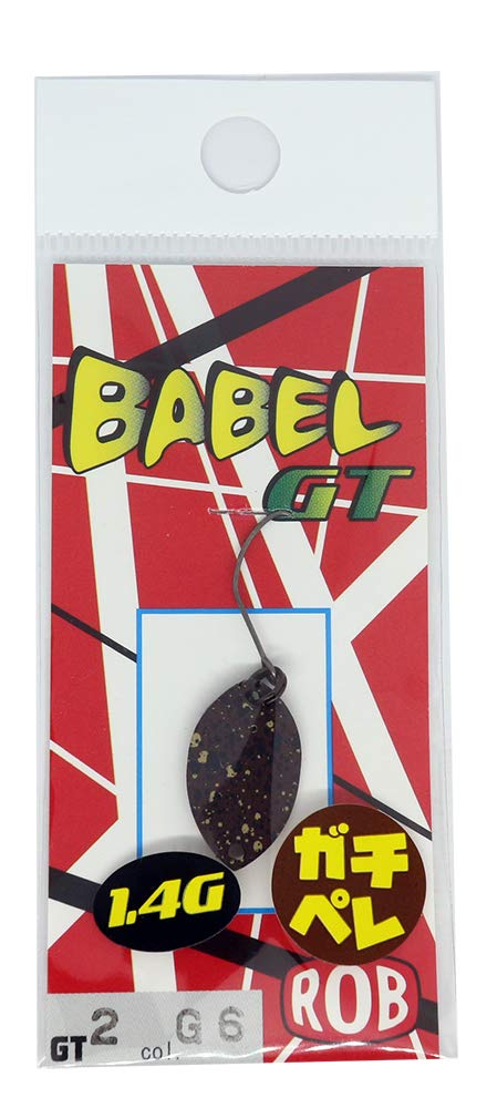 ROB Lure Babel GT2 Spoon, 0.05 oz (1.4 g), #6 DP