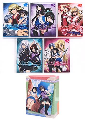 [Blu-ray] Strike the Blood III OVA Initial specification version All 5 volumes set (with whole volume storage box)