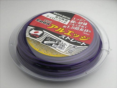 Three Yang Metal Nylon Cord Edge 6 Straight Set of Spool (100 m Roll)