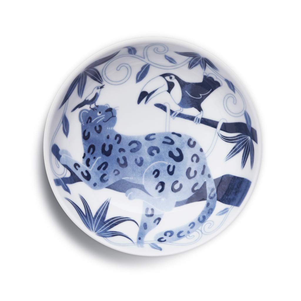 natural69 dyed kohasami [small bowl] leopard