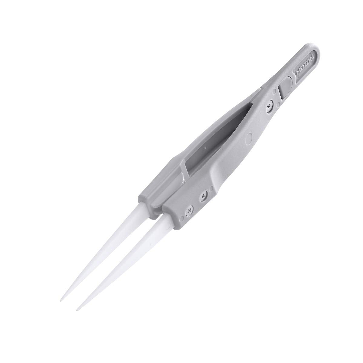 Hozan P-550-C Ceramic Tweezers, Corrosion-resistant, Heat Resistant, Replaceable Tip