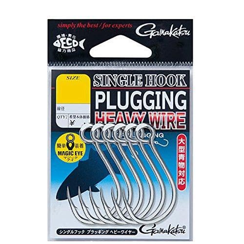 Gamakatsu Single Hook Plugging Heavy Wire Fishing Hooks