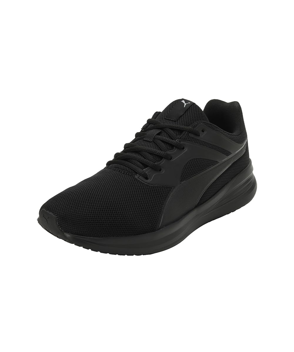 PUMA Unisex's Transport Running Shoe, Puma Black Puma Black, US 8.5