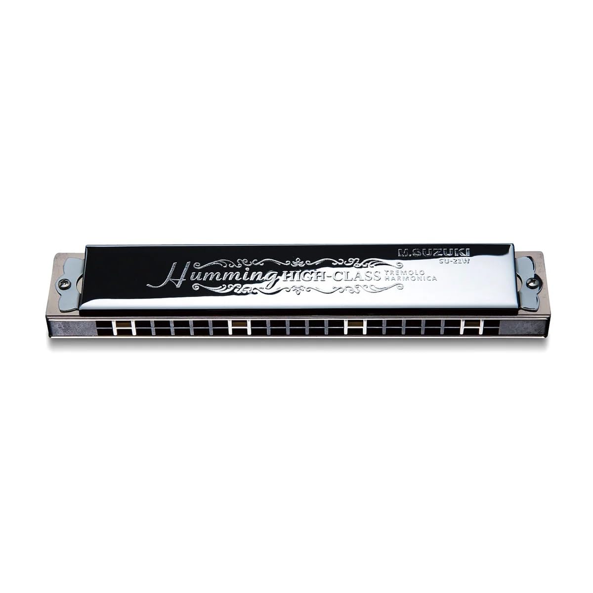 Suzuki Su-21w C# Humming High-class 21 Holes Tremolo Harmonica