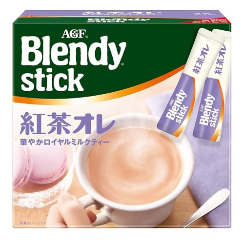 Blendy Stick Tea Au Lait 27Pieces 10.6oz 2Pcs Japanese Instant Tea Ninjapo