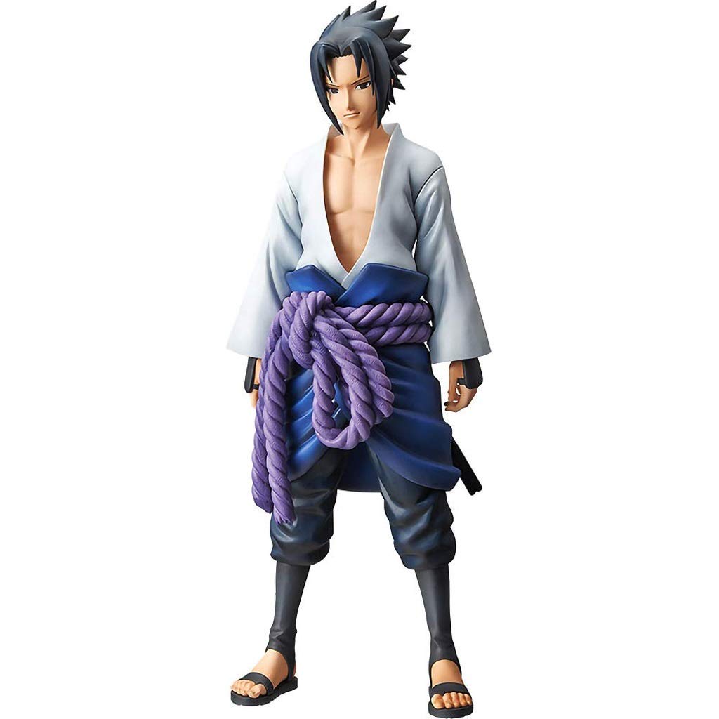 Banpresto Naruto Shippuden Grandista-Shinobi Relations-Uchiha Sasuke Toy, Purple