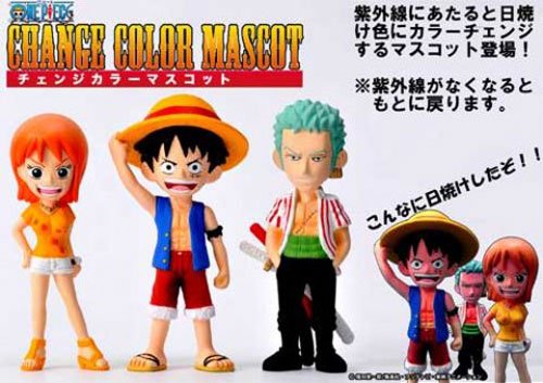 One Piece: Nami UV Change Color Mascot Figure