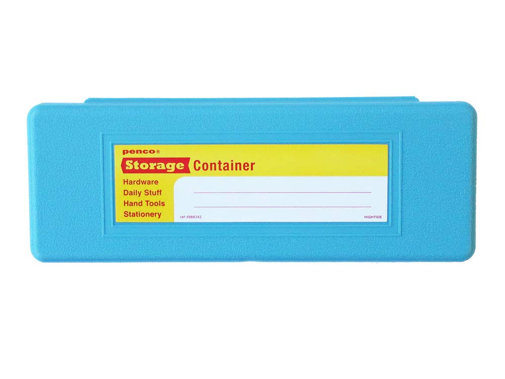 Hi-Tide GP079 Pen Case, Storage Container, Light Blue