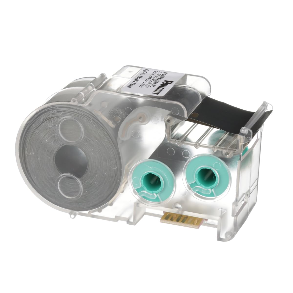 Panduit F100X150AJC P1 Cassette Flag Label, Polyester, White (200-Pack)