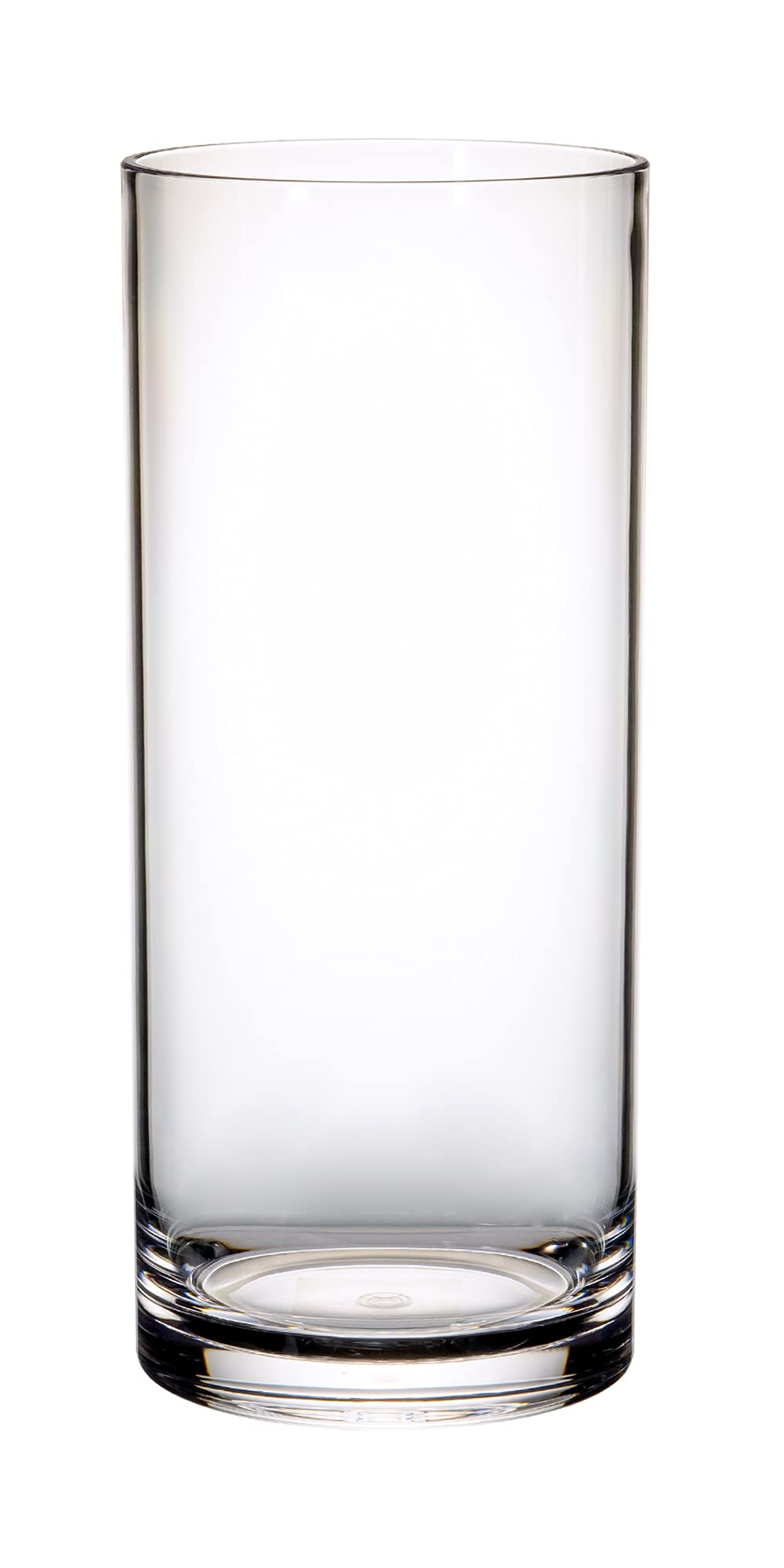 FOYER 2300134 Unbreakable Vase, Flower Base, Polycarbonate, Stylish, Height 13.8 inches (35 cm), Width 5.9 inches (15 cm), Large