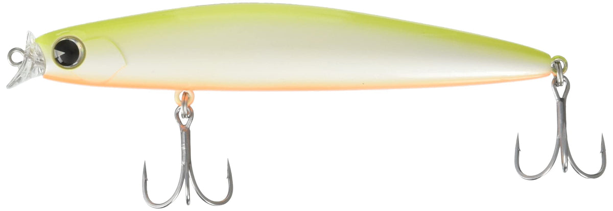 AMS Design (ima) #KK110-002 Minnow Coske F 4.3 inches (110 mm), 0.6 oz (17 g) Chart Back Pearl Lure