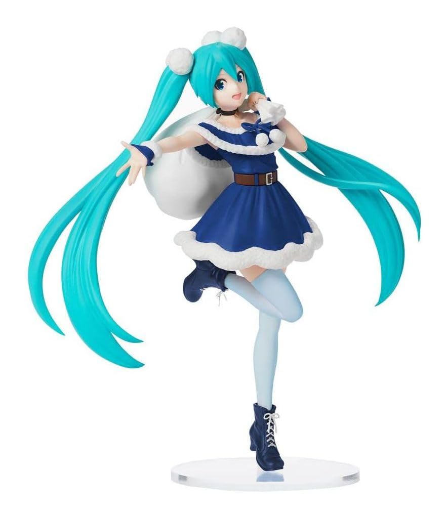 SEGA RT D103166 Miku SPM Figure CHRISTMAS2020 Blue