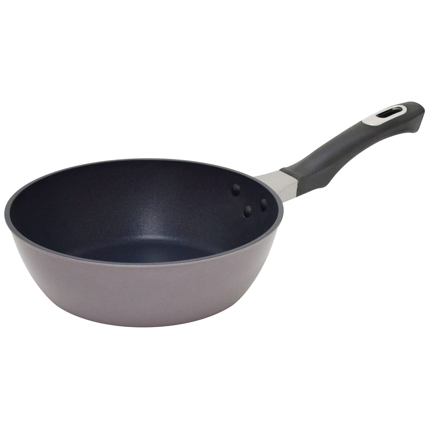 Urushiyama Metal Industries UMIC Majesta Deep Frying Pan, 8.7 inches (22 cm), Made in Japan