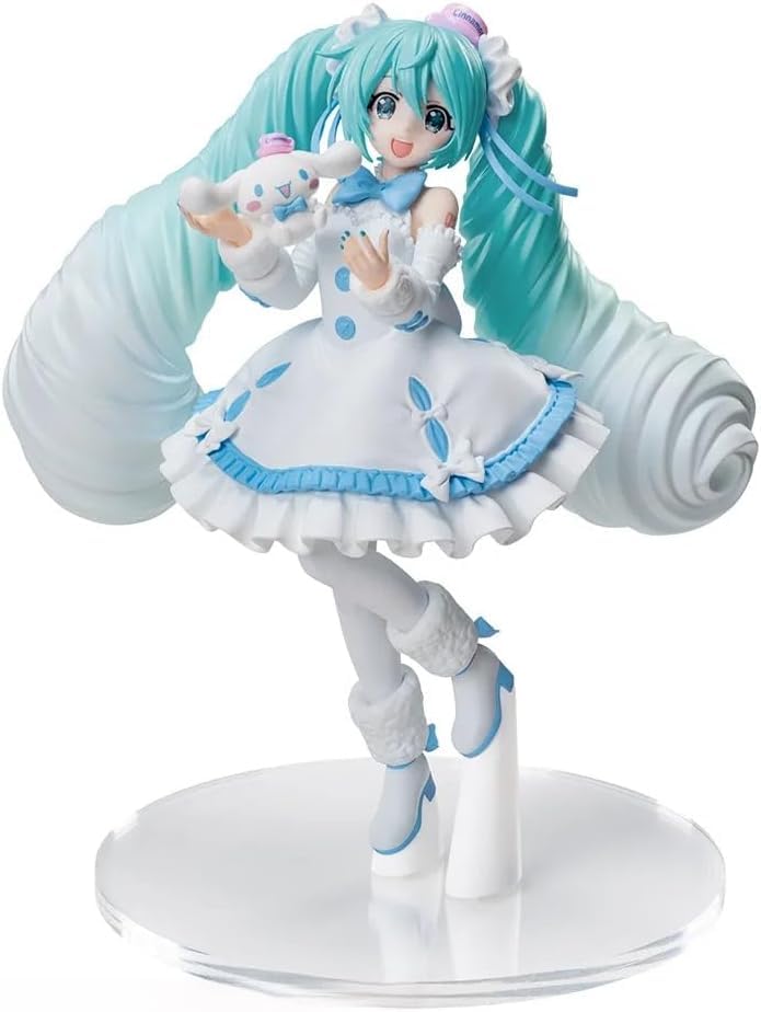 Thunder Tech Hatsune Miku Series Luminasta Hatsune Miku x Cinnamorol White Dress Ver.