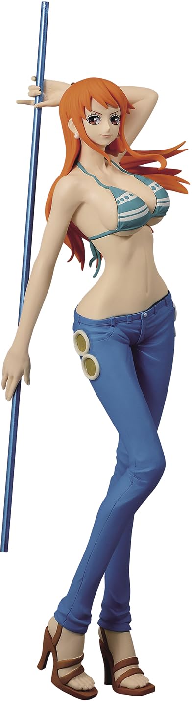 Banpresto ONE Piece Glitter＆GLAMOURS-NAMI-(ver.A), Multiple Colors (BP17642)