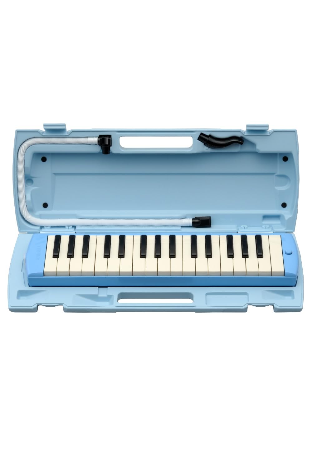 Yamaha Pianica Keyboard Harmonica, 32 Keys, Blue, P-32E, For Children's Convenience, Comes with Plastic Hard Case with Matching Color 1) Blue
