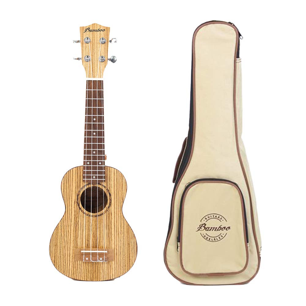 バンブーギターズ(Bamboo Guitars) Soprano Ukulele, 21" ソプラノサイズ (BU-21CB)