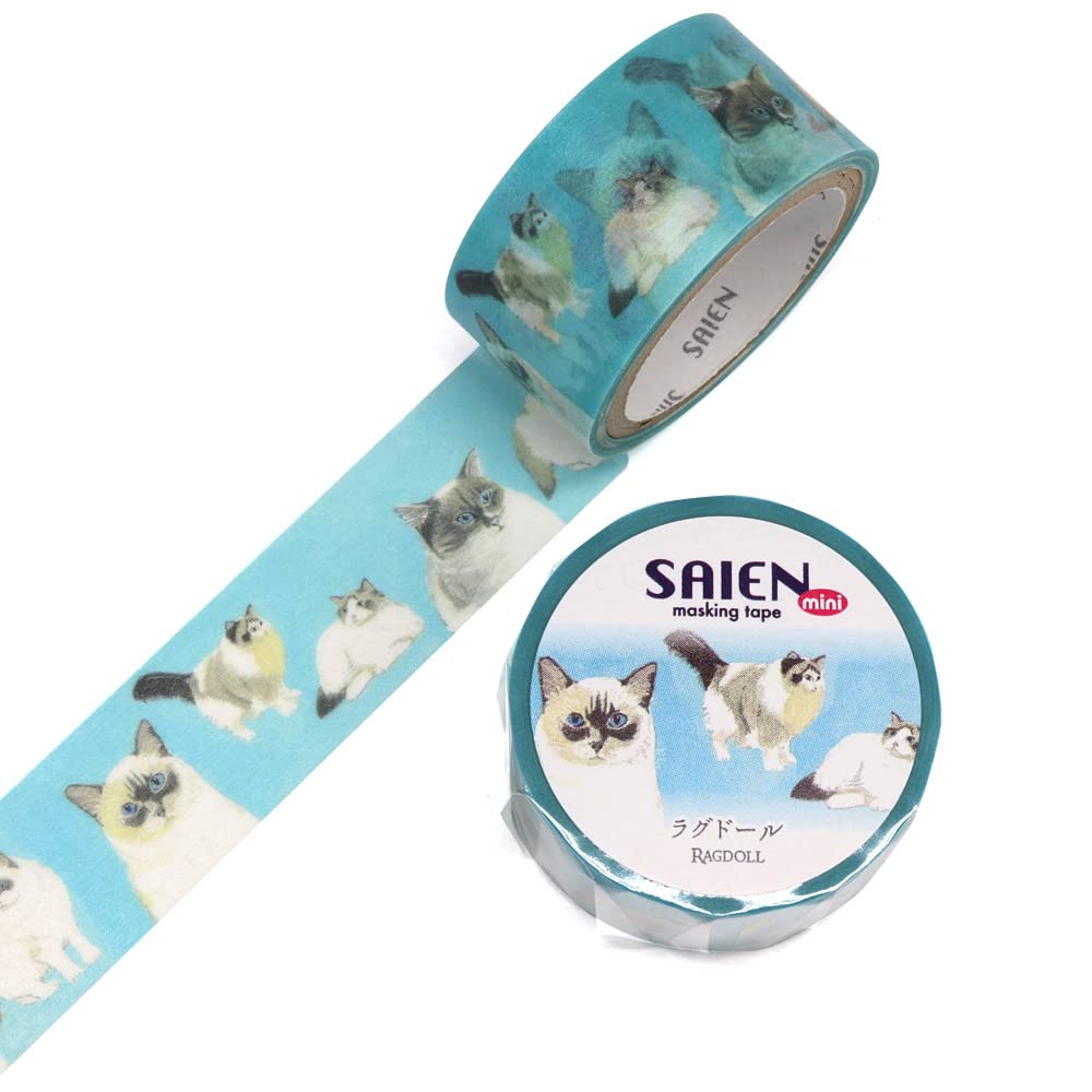 SAIEN Masking Tape Plug Doll TR-0182 Size 20mm x 4m
