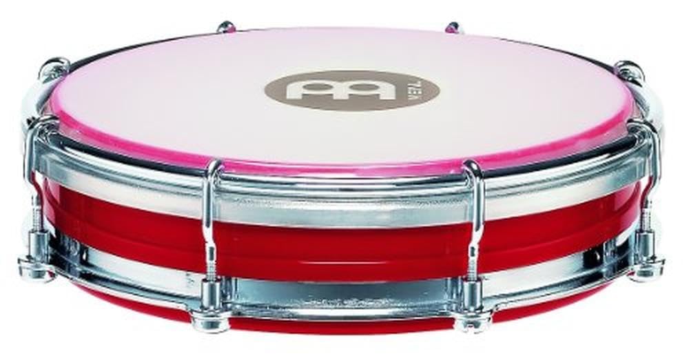 Meinl Percussion TBR06ABS-R ABS Plastic 6-Inch Floatune Tamborim with Synthetic Head, Red