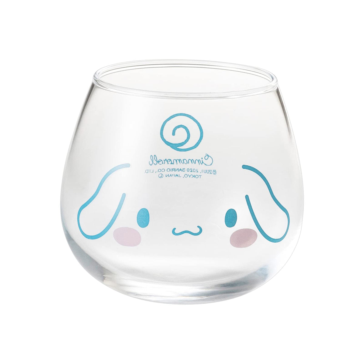 Sanrio 501134 Cinnamoroll Wobble Tumbler, 11.8 fl oz (320 ml), Face, Made in Japan