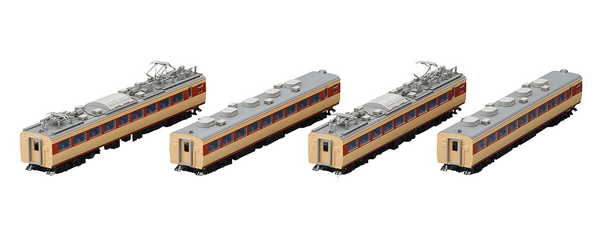 TOMIX 98591 N Gauge JNR 485 (489) Series AU13 Powered Car Extension Set M 98591 Train